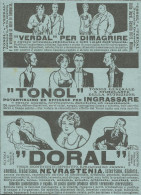 VERDAL Per Dimagrire - Pubblicità 1930 - Advertising - Advertising