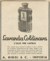 Lavanda Coldinava - Niggi - Imperia - Pubblicità 1949 - Advertising - Advertising
