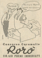 Caramelle Rorò - Pubblicità 1949 - Advertising - Advertising