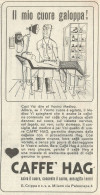 Caffè Hag - Pubblicità 1949 - Advertising - Advertising