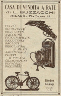 Casa Di Vendita A Rate Di L. Buzzacchi - Pubblicità 1930 - Advertising - Pubblicitari