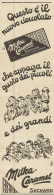 Cioccolato Milka Caramel Suchard - Pubblicità 1935 - Advertising - Pubblicitari