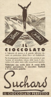 Suchard Il Cioccolato Perfetto - Pubblicità 1935 - Advertising - Reclame