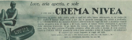 Crema NIVEA - Pubblicità 1929 - Advertising - Advertising