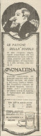 Ovomaltina Le Fatiche Della Scuola - Pubblicità 1925 - Advertising - Publicités