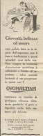 Ovomaltina Gioventù, Bellezza E Amore - Pubblicità 1928 - Advertising - Advertising