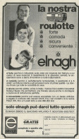 La Nostra Roulotte è Elnagh - Pubblicità 1967 - Advertising - Publicités