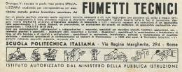 Scuola Politecnica Italiana_Fumetti Tecnici - Pubblicità 1953 - Advertis. - Reclame