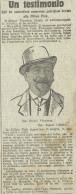 Pillole PINK - Testimonio Sig. Giusti V.  - Pubblicità 1916 - Advertising - Advertising