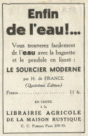 Enfine De L'eau!... - Pubblicità 1934 - Advertising - Advertising