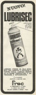 Lubrisec FRAC Per Fucili - S. Croce Sull'Arno - Pubblicità 1969 - Advert. - Advertising