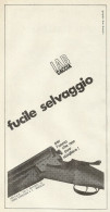 IAB Caccia - Fucile Selvaggio - Pubblicità 1969 - Advertising - Advertising