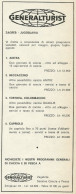 Generalturist - A Caccia In Jugoslavia - Pubblicità 1969 - Advertising - Advertising
