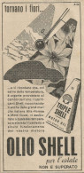 Triple SHELL Motor Oil - Pubblicità 1938 - Advertising - Advertising