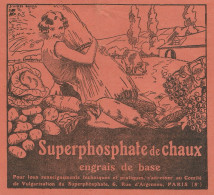 Superphospate De Chaux - Engrais De Base - Pubblicità 1934 - Advertising - Advertising