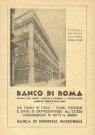 Banco Di Roma - Palazzo Sede Sociale - Pubblicità 1948 - Advertising - Advertising