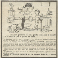 Dentifricio Dentol - Pubblicità 1924 - Advertising - Advertising