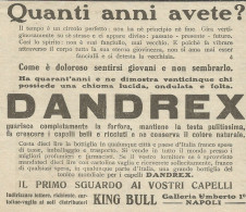 Antiforfora DANDREX - Pubblicità 1924 - Advertising - Publicidad