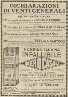 Siero Casali - Pubblicità 1924 - Advertising - Publicités