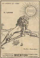Gli Animali Di GIBBS - Il Leone - Pubblicità 1924 - Advertising - Advertising