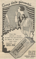 Super-Iride Bleu Mare - Come Date Gioventù... - Pubblicità 1925 - Advert. - Publicidad