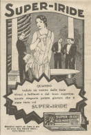 Super-Iride Bleu Mare - Gran Galà - Pubblicità 1925 - Advertising - Publicités