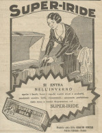 Super-Iride Rosa - Si Entra Nell'inverno - Pubblicità 1925 - Advertising - Publicidad