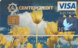 KAZAKHSTAN - Center Credit Bank Visa, 01/06, Used - Credit Cards (Exp. Date Min. 10 Years)