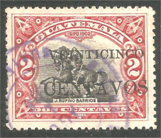 CH-37 Guatemala Surcharge Cheval Horse Pferd Caballo Cavallo Paard - Caballos