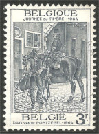 CH-15 Belgique Journée Timbre 1964 Cheval Horse Pferd Caballo Cavallo Paard - Horses