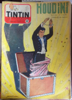 Tintin N° 48-1954 - 2 CV "425" - Houdini Par Graton - Pub Saint-Nicolas - Tintin