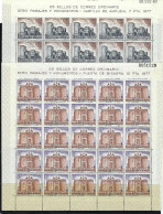 ESPAÑA. Año 1977. Serie Turística . 25 Series Completas. - Blocks & Sheetlets & Panes