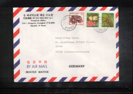 South Korea 1994 Insects Interesting Airmail Letter - Korea, South