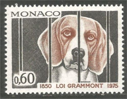 DG-53c Monaco Loi Grammont Chien Dog Hund Cane Hond Perro MNH ** Neuf SC - Autres & Non Classés