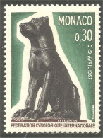 DG-34 Monaco Egyptian Sculpture Chien Dog Hund Cane Hond Perro MNH ** Neuf SC - Dogs