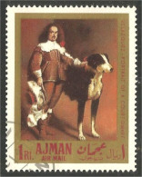 DG-24 Ajman Tableau Chien Dog Hund Cane Hond Perro Painting - Chiens