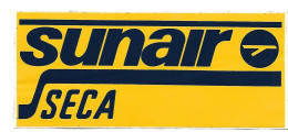 #17 Sticker / Sunair SECA - Pegatinas