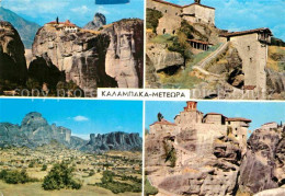 72838529 Kalabaka Meteora Kloster Landschaftspanorama Gebirge Kalabaka - Greece