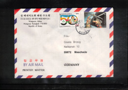 South Korea 1996 Interesting Airmail Letter - Corée Du Sud