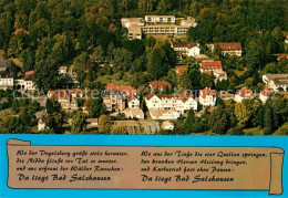72838462 Bad Salzhausen Fliegeraufnahme Gedicht Bad Salzhausen - Sonstige & Ohne Zuordnung