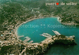 72838381 Puerto De Soller Fliegeraufnahme Mallorca Islas Baleares - Autres & Non Classés