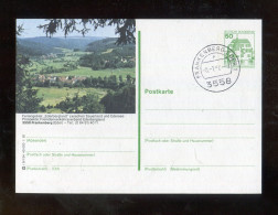 "BUNDESREPUBLIK DEUTSCHLAND" 1981, Bildpostkarte Mit Bildgleichem Stempel Ex "FRANKENBERG" (B2036) - Bildpostkarten - Gebraucht