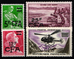 Réunion Jahrgang 1959 Postfrisch #NH455 - Other & Unclassified