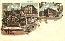 Gruss Aus Chemnitz - Litho - Chemnitz