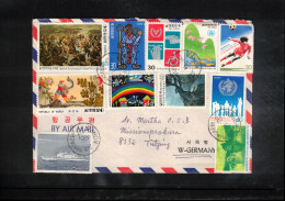 South Korea 1988 Interesting Airmail Letter - Korea (Zuid)