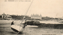 (44) PORNICHET La Plage à Marée Basse Animés Bateau (Loire Atlantique) - Pornichet