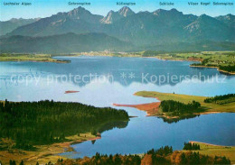 72837370 Forggensee Schwangau Schlicke Vilser Kegel Sebenspitze Fliegeraufnahme  - Other & Unclassified