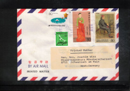South Korea 1988 Interesting Airmail Letter - Korea (Süd-)