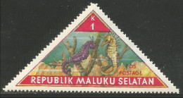 FI-41 Maluku Selatan Hippocampe Seehorse Seepferchen Cavallo Mare MH * Neuf CH - Fishes