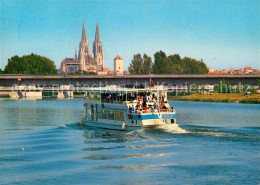 72837223 Regensburg 2000jaehrige Stadt An Der Donau Fahrgastschiff Ludwig Der Ke - Regensburg